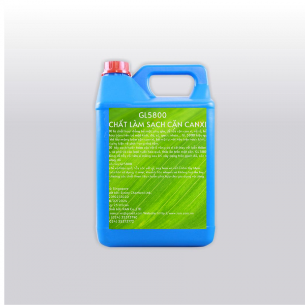 Tẩy cặn canxi GL5800 can 5l Singapore