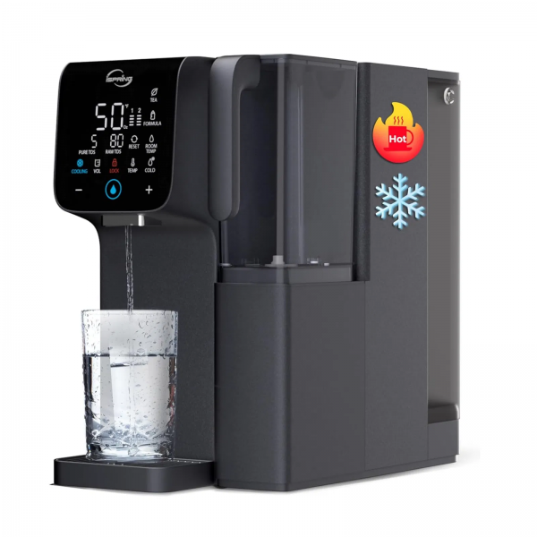 Máy lọc nước RO đặt bàn iSpring RCD100HCG nóng – lạnh – kiềm, tích hợp lọc RO thông - Ảnh 2