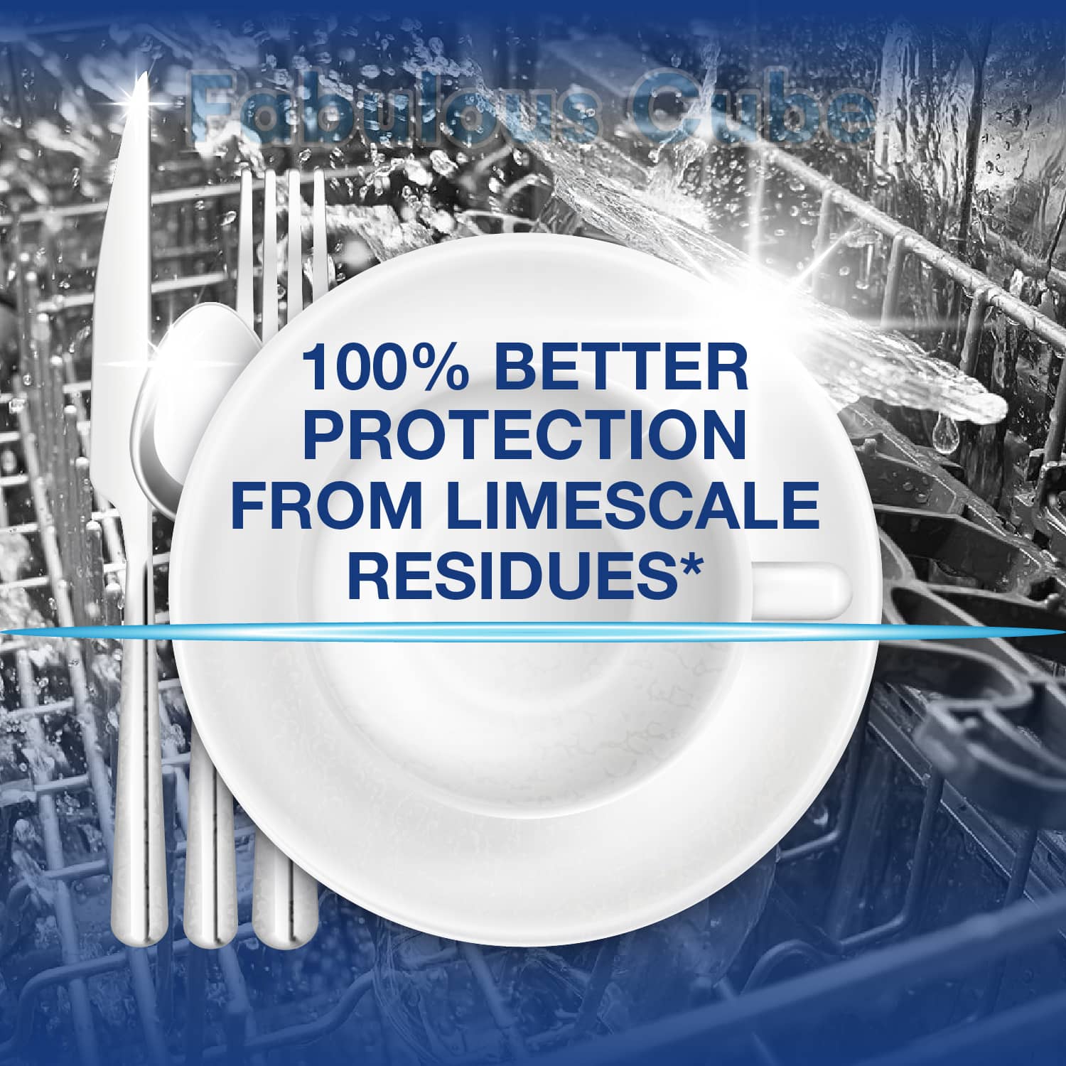 Muối rửa bát Fabulous cube 2kg - Ảnh 3