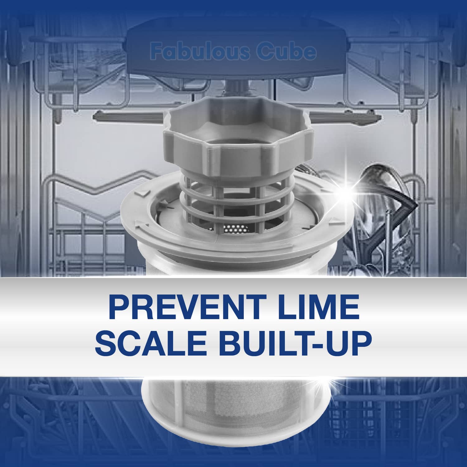 Muối rửa bát Fabulous cube 2kg - Ảnh 5