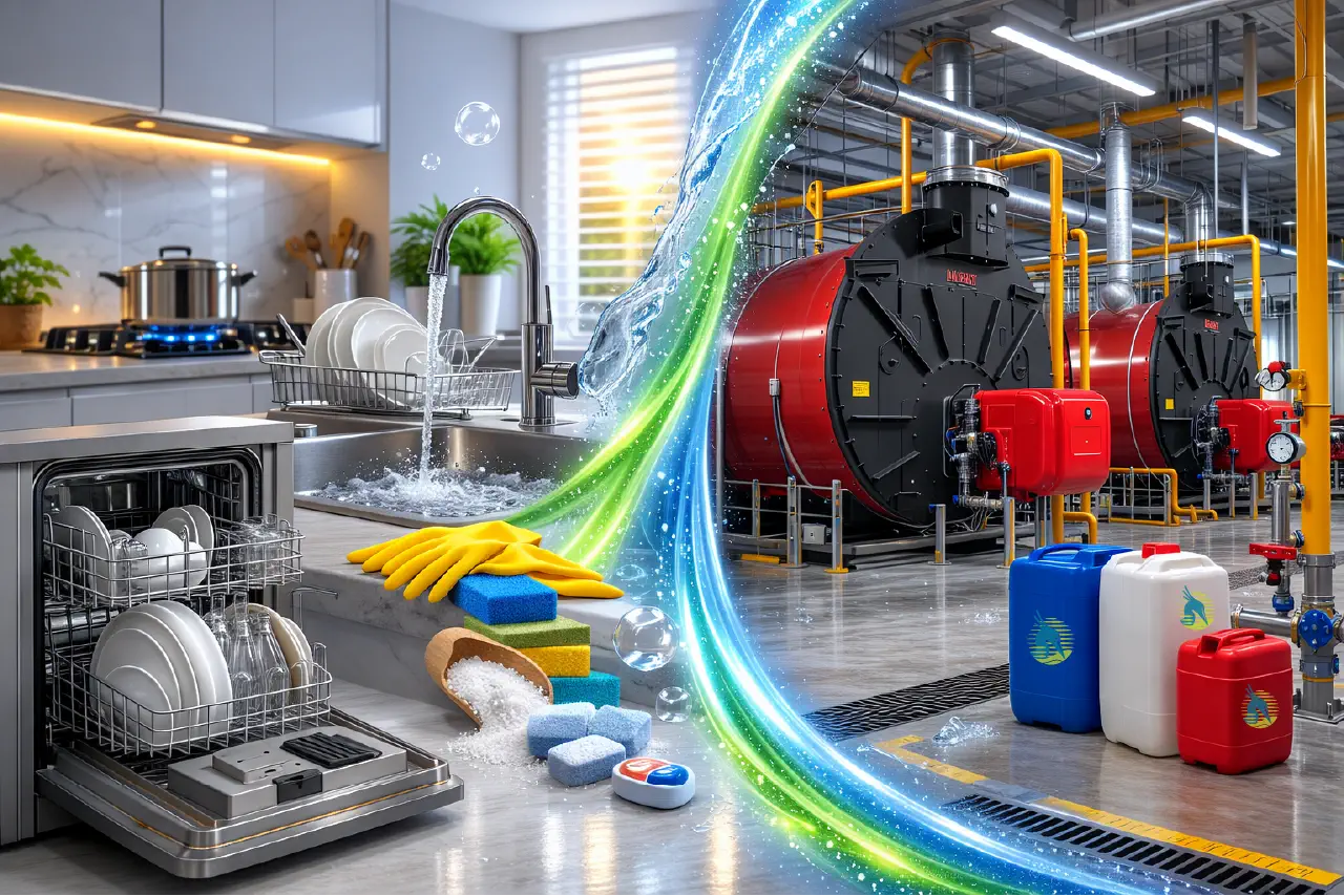 Hóa chất tẩy rửa gia dụng và công nghiệp