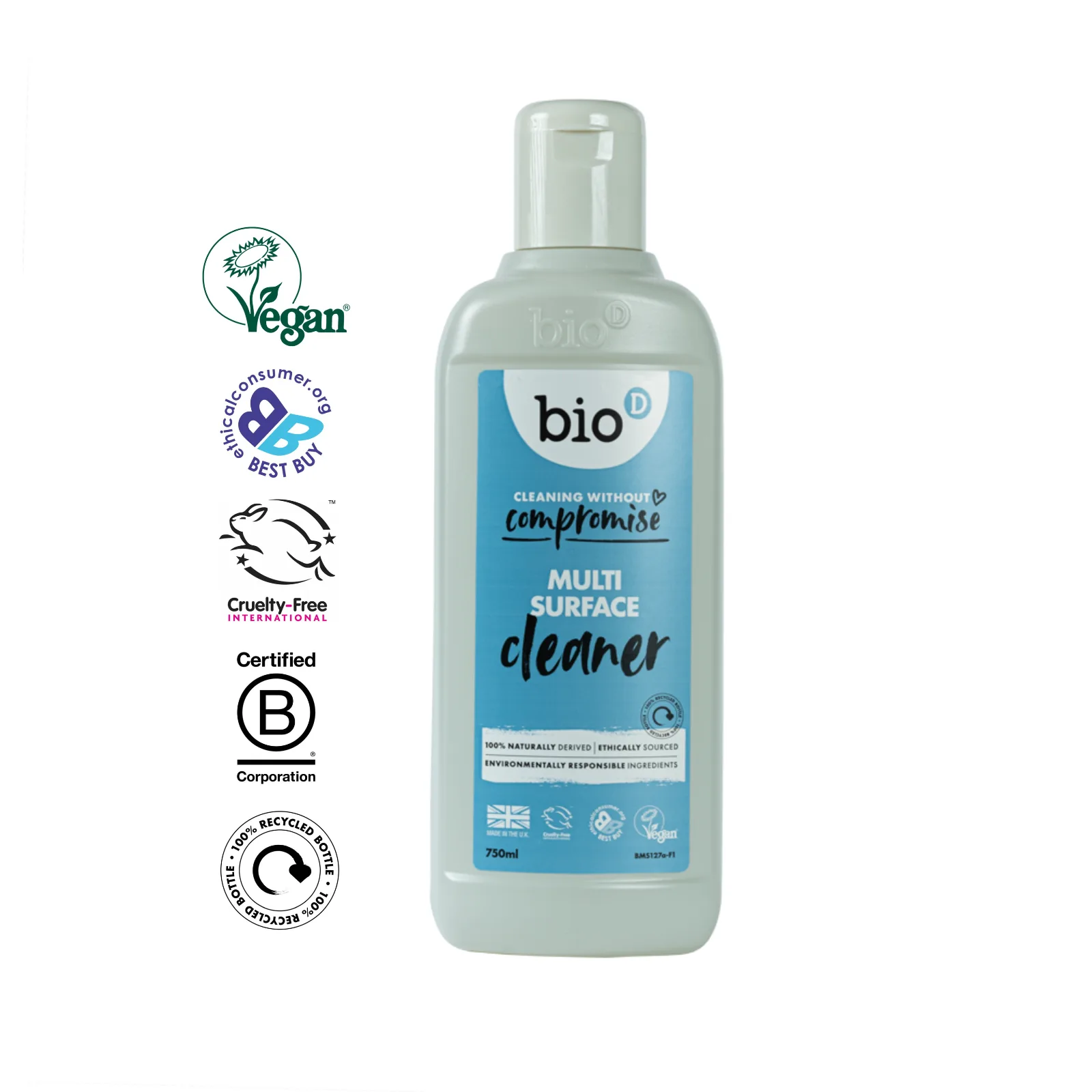 Dung dịch diệt khuẩn đa năng Bio-D 750ml - Ảnh 2