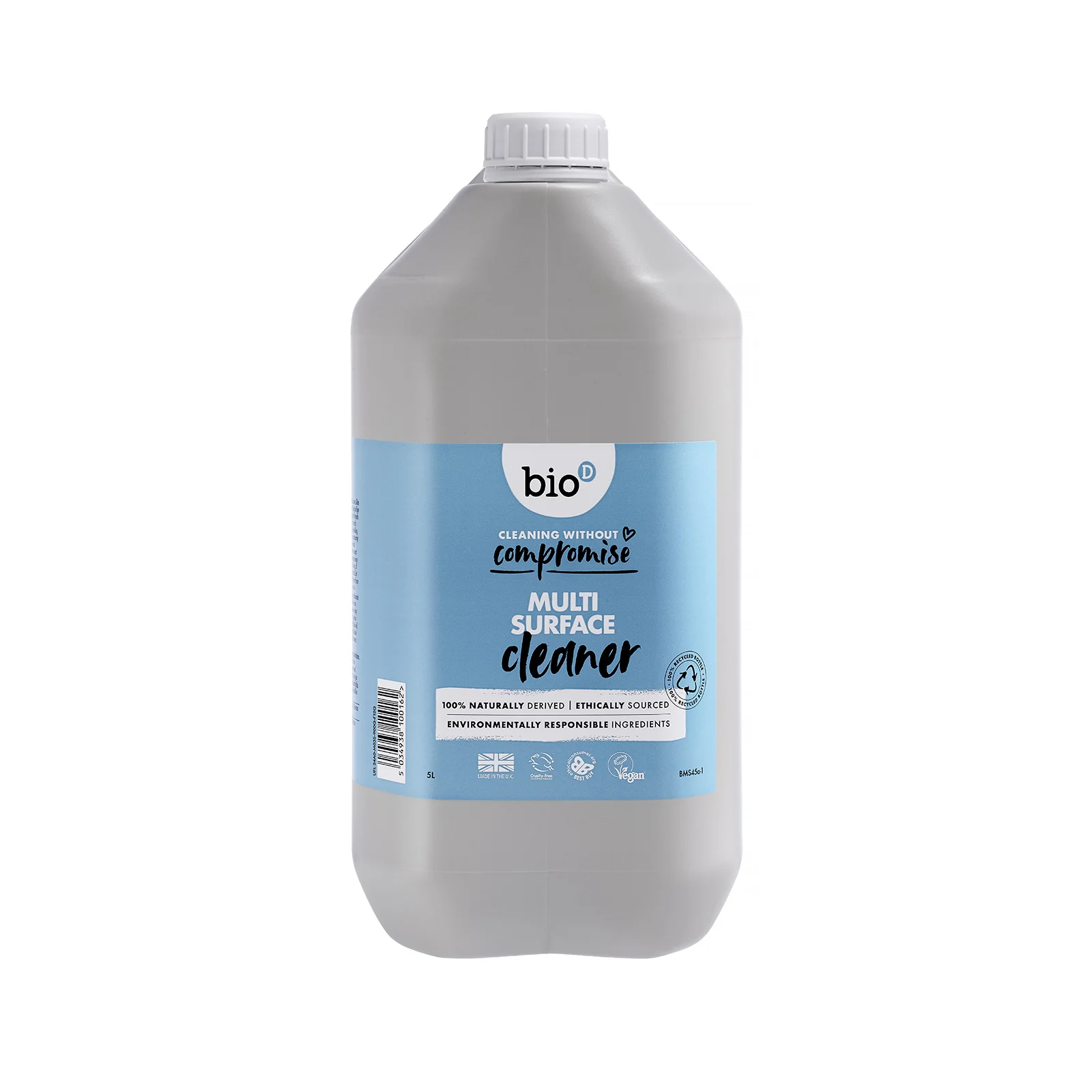 Dung Dịch Diệt Khuẩn Đa Năng Bio-D Can 5L - Diệt Khuẩn 99.9% Từ Thực Vật