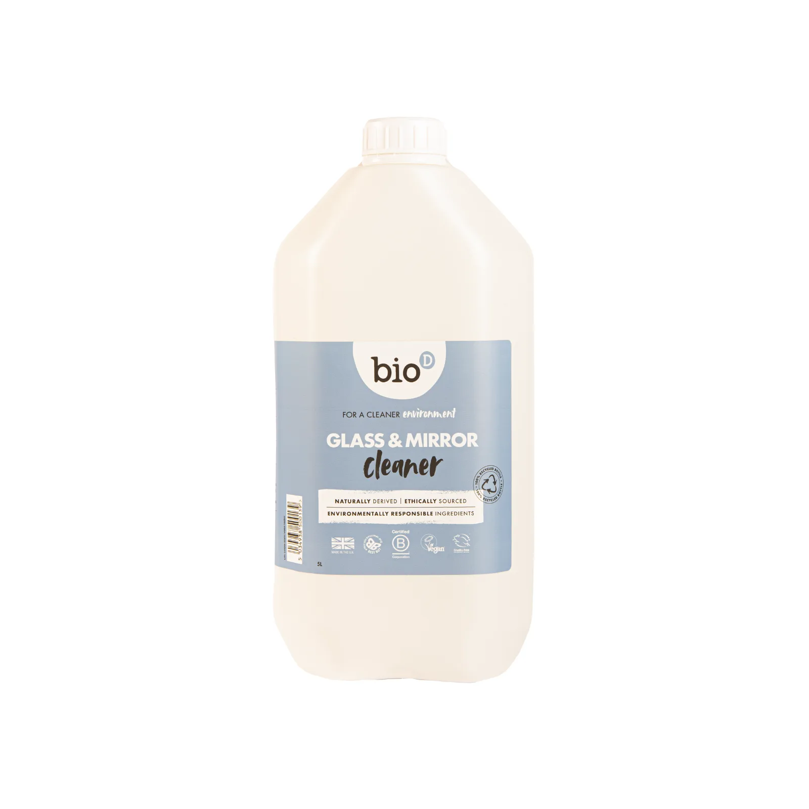 Dung dịch lau kính và gương Bio-D can 5l